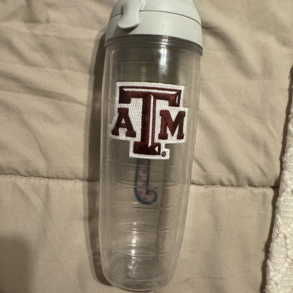 Tervis Clear Tumbler with Maroon Logo